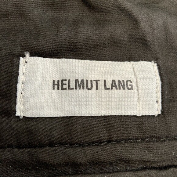 Helmut Lang Coated Skinny Leg Pants Black 27 - Picture 6 of 11